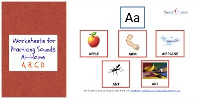 Communication Enhancement Worksheets: Practicing A, B, C, D