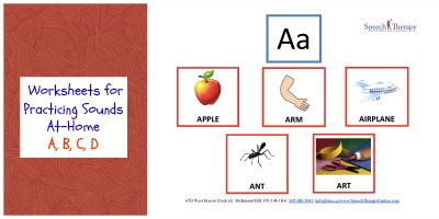 Communication Enhancement Worksheets: Practicing A, B, C, D