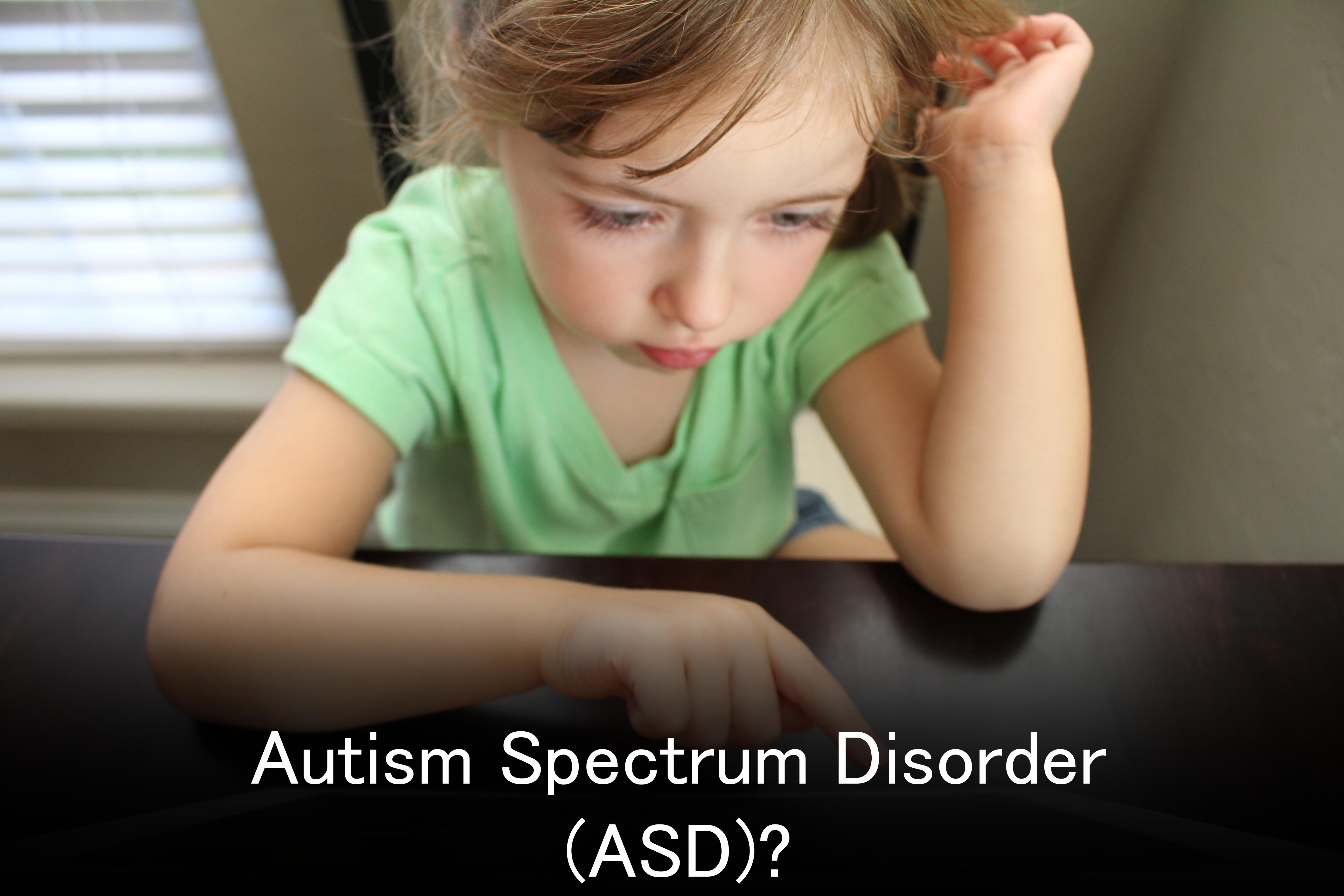 tests used to determine autism spectrum disorder